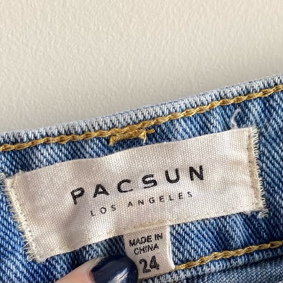 Pacsun jean skirt size 24 - Picture 2 of 3
